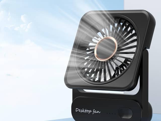 Compact but powerful - this bargain desktop fan is just what you need to beat the heat