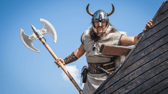 Think your family came over with the Normans? This fearsome Viking re-enactor is a reminder that many northern surnames trace back to Norse invaders.