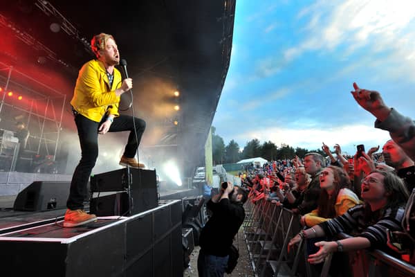 Kaiser Chiefs front man Ricky Wilson