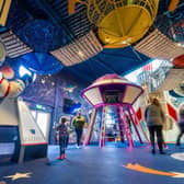 Blast off into adventure in the space-themed Playhive – one of Europe's largest indoor play centres.