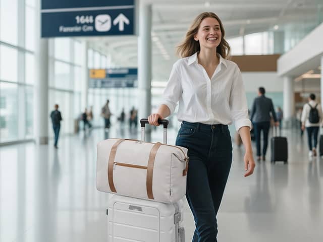 The Narwey cabin bag is currently reduced and has a 25-litre capacity for short trips and underseat travel