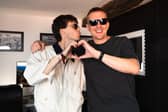 Cruz Beckham with The Reytons frontman Jonny Yerrell as their friendship blossoms ahead of the band’s UK tour