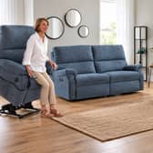 At SASO you can try adjustable powered chairs to make sitting and rising easier.
