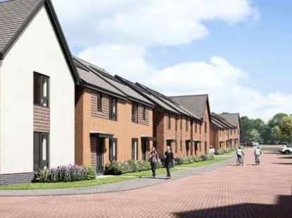The site of the proposed Wetherby housing development, on the boundary of West and North Yorkshire has raised concerns it would significantly impact on roads, schools, GP surgeries and other services in Wetherby. (Picture contributed)