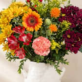 Bunches has plenty of options to choose from including flowers, hampers and greeting cards. 