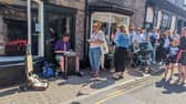 Street typist Adam E Holdon will be bringing his unique storytelling skills to Harrogate from Saturday,  October 17 to Sunday, October 18.