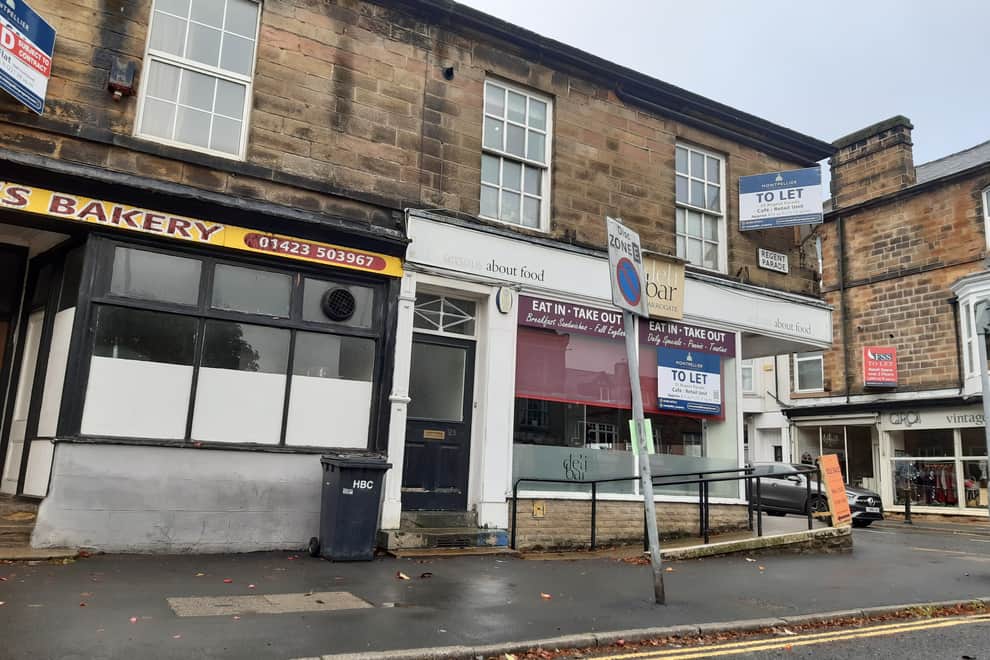 Located at 23 Regent Parade, Harrogate, the Deli Bar cafe fell victim to the tough climate for small traders.