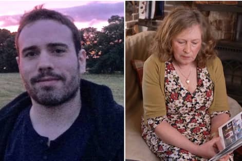Christopher's Law  - Fiona Laskaris and her late son Chris.