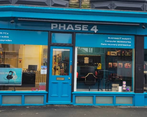 Phase 4 Computers, an independent computer shop in Harrogate, has appealed for information after a quantity of stock was stolen during a shoplifting incident