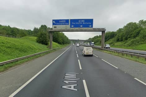 The police are appealing for information and witnesses following a collision involving two vehicles on the A1(M) North at Junction 48, near Boroughbridge