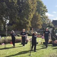 Wetherby Manor residents enjoy outdoor theatre performance