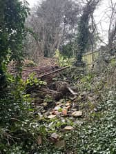 Fly-tipping at Wetherby's Sandringham Park costs over £2,000 to clear.