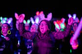 Saint Michael's Hospice Glow Walk 2025.
