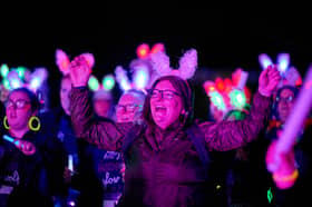 Saint Michael's Hospice Glow Walk 2025.