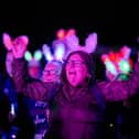 Saint Michael's Hospice Glow Walk 2025.