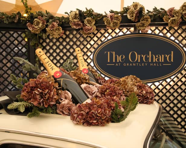 Moët & Chandon to The Orchard at Grantley Hall this winter.