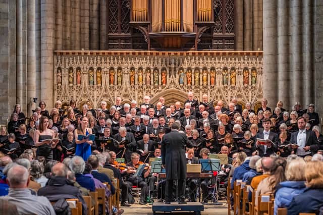 Ripon Choral Society will perform Karl Jenkins The Armed Man and Gabriel Faure Requiem in their  Autumn Concert.
