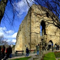 See  Knaresborough Castle as you've never seen it before lit up in spectacular purple