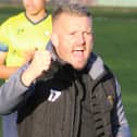 Tadcaster Albion manager Ryan Qualter enjoyed Saturday's win over Barton Town, but has urged his players to strive for consistency. Picture: Keith Handley
