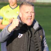 Tadcaster Albion manager Ryan Qualter enjoyed Saturday's win over Barton Town, but has urged his players to strive for consistency. Picture: Keith Handley