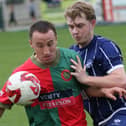 Sam Barker netted a brace as Harrogate Railway got back to winning ways. Picture: Craig Dinsdale