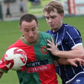 Sam Barker netted a brace as Harrogate Railway got back to winning ways. Picture: Craig Dinsdale