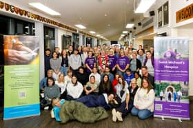 The third annual Big Harrogate Sleepout at Harrogate Rugby Club brought together more than 70 people from local businesses and the wider community.
