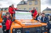  The team at Upper Wharfedale Fell Rescue Association at Centurion Meadows.