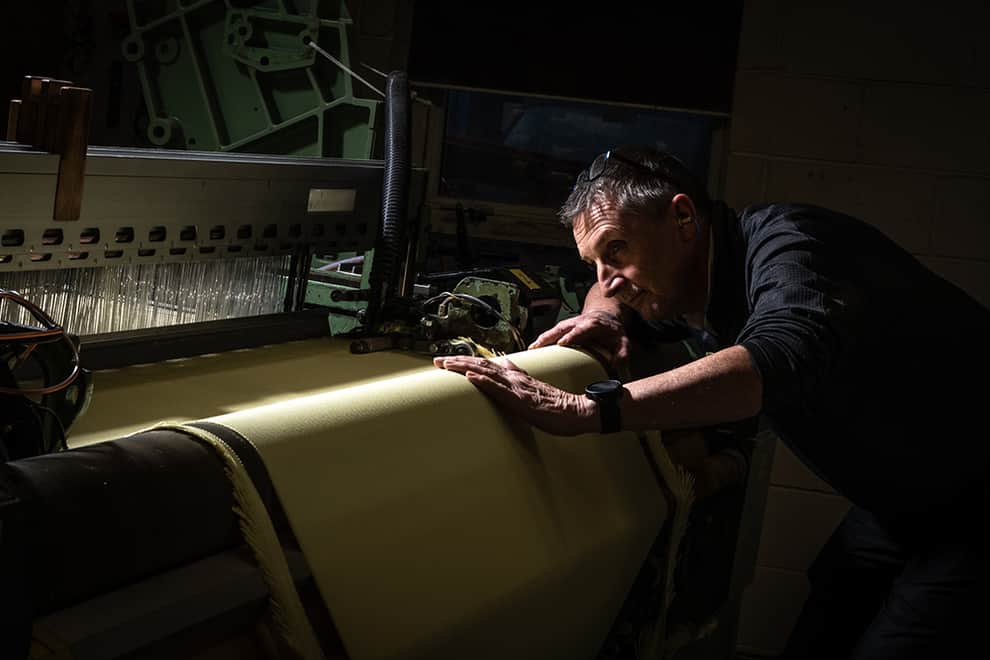 Wetherby-based ArvilleTextiles weaving machine