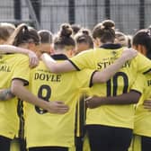 From September 2027, Harrogate Town will offer a new pathway for aspiring female footballers, in conjunction with Asham Bryan College. Picture: Harrogate Town AFC