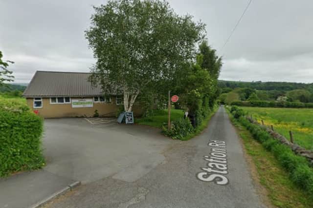 The police are appealing for information and witnesses after a dog attack outside the village shop and post office in Darley, near Harrogate, left a small dog injured, along with its owner