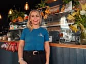 Leda, the popular owner of Harrogate's Westmoreland Coffee House, whose post about the business’s loo policy has gone viral.