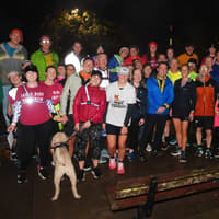 BBC journalist Sophie Raworth talks running at Harrogate literary lunch before braving rainy 5k