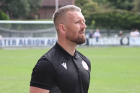 Tadcaster Albion manager Ryan Qualter was left 'frustrated' following Saturday's home loss to Handsworth FC. Picture: Keith Handley