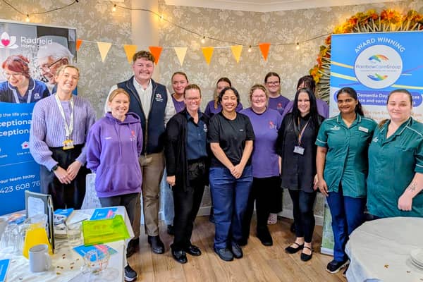 Thistle Hill care home, in Knaresborough, hosted a community dementia awareness event.