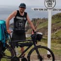 Graham Kidd, a professional cycle courier for the likes of Deliveroo, Uber Eats and Just Eat in Harrogate, has completed a 500 mile charity bike ride for Médecins Sans Frontières.