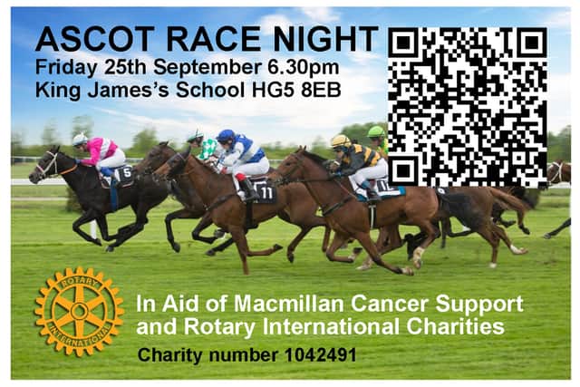 Race Night Poster