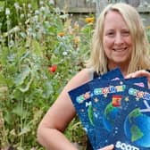 Gemma with her books