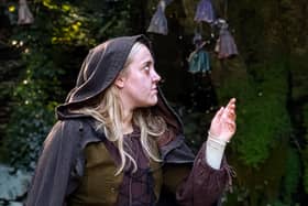 Mother Shipton, as she will be seen in the new show at The York Dungeon.