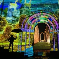 Fountains by Floodlight returns to Fountains Abbey and Studley Royal