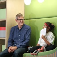 Louis Theroux turns interviewee during visit to Martin House Children’s Hospice