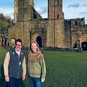 Jason Scully, General Manager of Fountains Abbey and Jackie Crozier, Managing Director of Little Bird Made