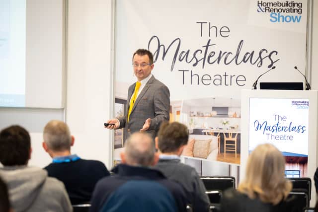 A Masterclass at the Homebuilding & Renovating Show.