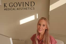 Katie Govind, founder and nurse prescriber at K.Govind Medical Aesthetics in Harrogate.