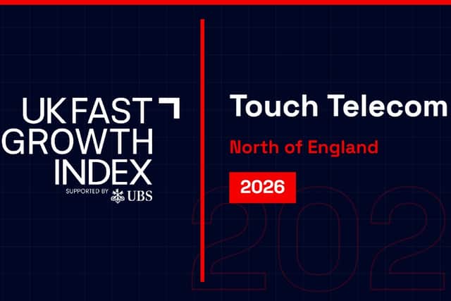 Touch Telecom has been named on the 2026 UK Fast Growth Index with a Top 50 place in the North of England