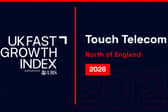 Touch Telecom has been named on the 2026 UK Fast Growth Index with a Top 50 place in the North of England