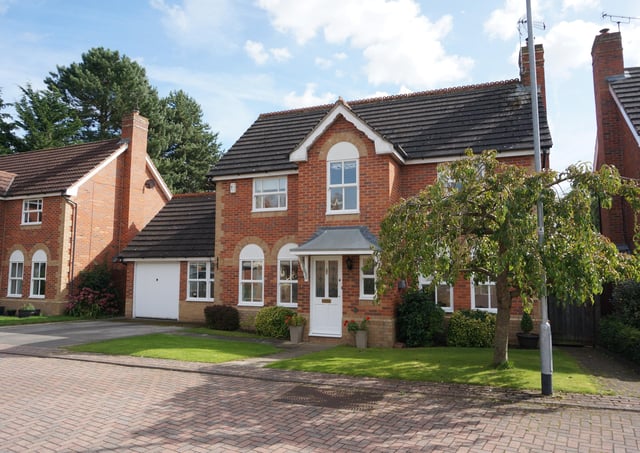 12 Osprey Close, Collingham - £480,000 with Renton & Parr, 01937 582731.