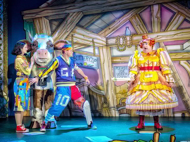 Family fun at Harrogate Theatre - Flashback to last year's hugely successful pantomime.