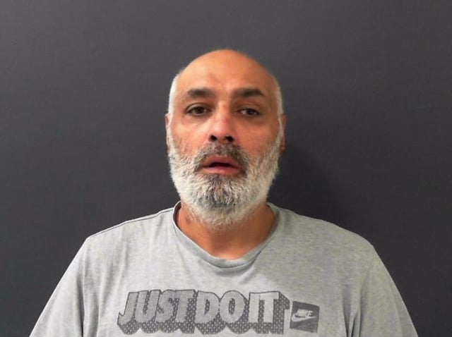 Anjam Ahmed, 52, was being driven around in a red Ford along Knaresborough Road and was giving directions to his driver when police stopped them on July 9 last year, York Crown Court heard.