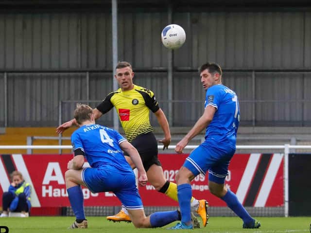 Jack Muldoon scored one and set up another but couldn't save Harrogate Town from defeat at Eastleigh. Picture: Matt Kirkham